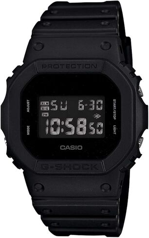 Casio Men's DW5600BB-1 Black Resin Quartz Watch with Digital Dial in Kuwait
