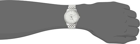 ساعة MIDO Baroncelli Heritage Gent - ساعة سويسرية أوتوماتيكية للرجال - مينا أبيض - هيكل 39 ملم - M0274071101000 in Kuwait