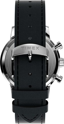 Timex Men's Peanuts Marlin Chronograph Joe Cool 40mm Watch - Black Two- Piece Black Dial Silver-Tone Case in Kuwait