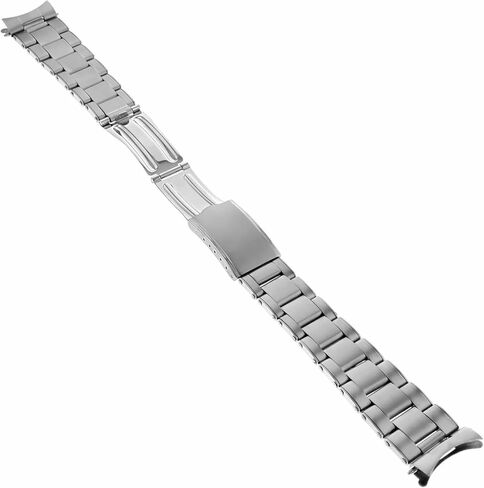 Ewatchparts 19 ملم سوار ساعة أويستر سوار من الفولاذ المقاوم للصدأ متوافق مع رولكس Airking 1500 5500 برشام in Kuwait