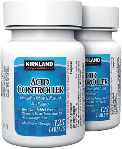 Kirkland Signature Acid Controller (250 Tablets) in Kuwait