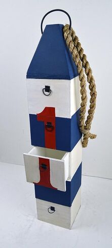 Trinket Jewelry Chest Nautical Buoy Five Drawer 24 Inch in Saudi Arabia