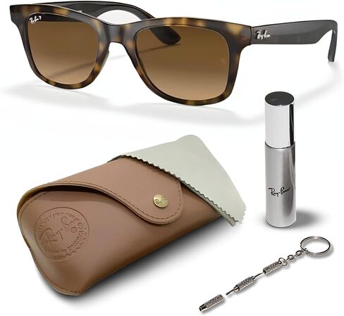 نظارات شمسية Ray-Ban RB4640 مربعة الشكل للرجال والنساء مع مجموعة نظارات RAYBAN الرسمية in Saudi Arabia