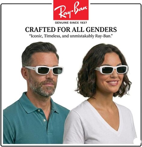 Ray-Ban RB4436D BIO-BASED Square Shape Sunglasses with Official RayBan Eyewear Kit in Kuwait