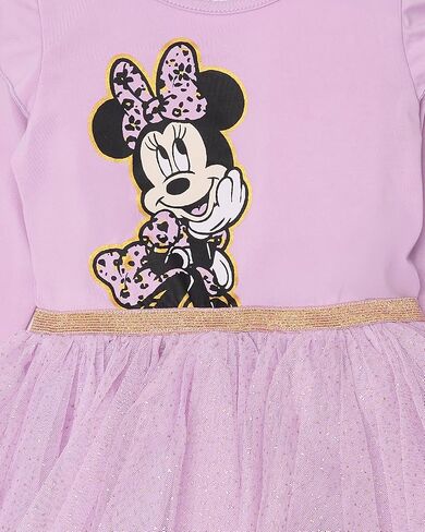Disney Minnie Mouse Dress Up to Play for Girls Long Sleeve Tutu & Sparkle Tulle Skirt in Kuwait