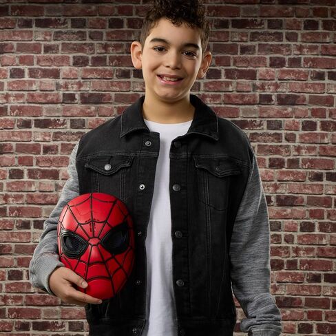 Marvel Studios Spider-Man: Brand New Day Wisecrackin’ Glow Mask, Electronic Role Play Toy, Super Hero Costume Mask and Toys for Kids, Ages 5+ in Kuwait