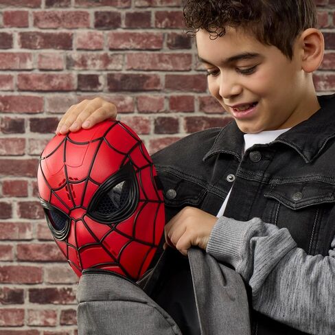 Marvel Studios Spider-Man: Brand New Day Wisecrackin’ Glow Mask, Electronic Role Play Toy, Super Hero Costume Mask and Toys for Kids, Ages 5+ in Kuwait