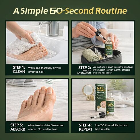 Toenail Fungus Treatment Extra Strength【Max Strength Tea Tree Oil & Undecylenic Acid】Fungus Nail Treatment Liquid Maximum Strength【3-Day Fast Relief】Antifungal Foot & Toe Nail Repair Drops in Kuwait