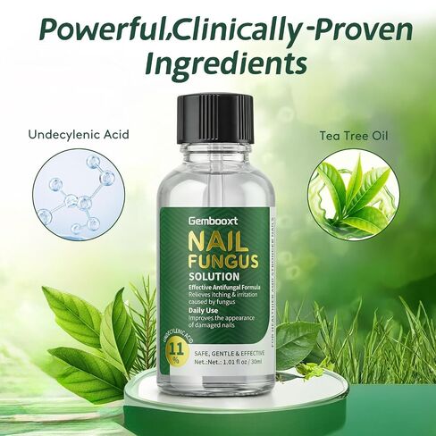 Toenail Fungus Treatment Extra Strength【Max Strength Tea Tree Oil & Undecylenic Acid】Fungus Nail Treatment Liquid Maximum Strength【3-Day Fast Relief】Antifungal Foot & Toe Nail Repair Drops in Kuwait