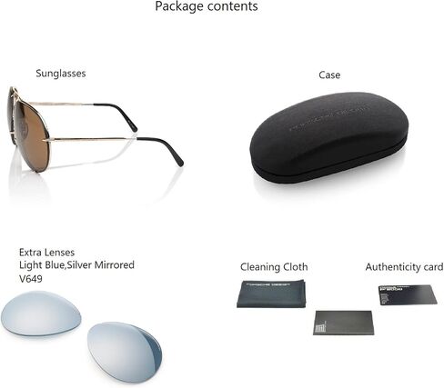 Porsche Design Sunglasses P 8478 a Light Gold in Saudi Arabia