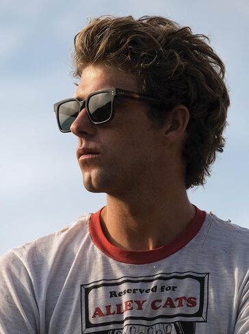 RAEN - West - نظارات شمسية مربعة للجنسين للحماية من الأشعة فوق البنفسجية - عدسة Kola Tortoise/Green Polarized (مقاس 55 ملم) - عدسات مستقطبة in Kuwait