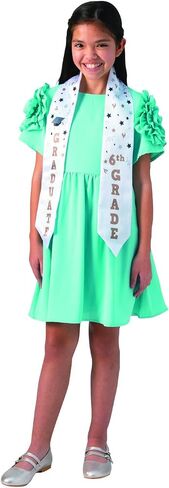 Fun Express 52" Kids Elementary 6th Grade Polyester Graduation Stole in Kuwait