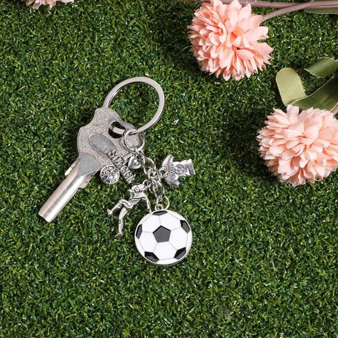 Mini Cute Soccer Keychain, Football Backpacks Charm Keychains Soccer Keychain Pendant Decoration Gifts for Men Women Soccers Fans Boys Girls in Kuwait