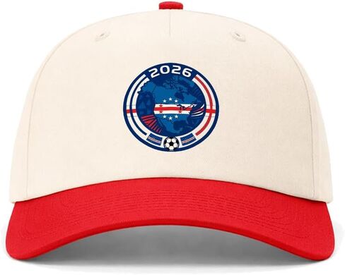 Richardson 5 Panel Two Tone Hat Cape Verde Soccer Ball Flag Men & Women Vintage Baseball Cap Cotton in Kuwait
