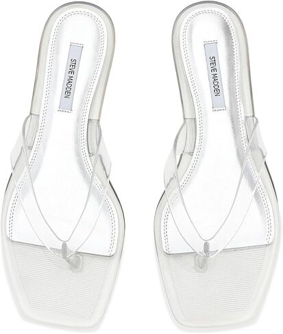 Steve Madden, Women's, Trella, Clear Jelly, 9, Medium in Kuwait