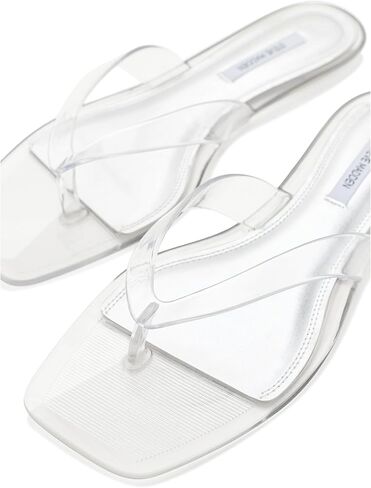 Steve Madden, Women's, Trella, Clear Jelly, 7, Medium in Kuwait