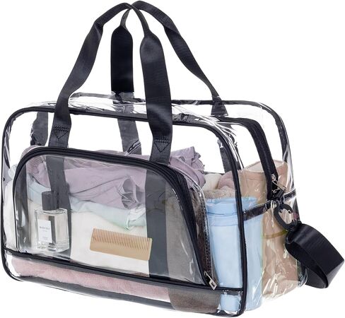 Stadium Approved PVC Large Outdoor Travel Beach Bag Sports Events Crossbody Shoulder Multifunctional Bag in Saudi Arabia