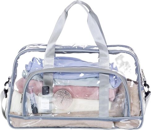 Stadium Approved PVC Large Outdoor Travel Beach Bag Sports Events Crossbody Shoulder Multifunctional Bag in Saudi Arabia