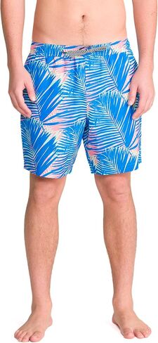 Dakine Mens 7" Swim Trunks with Compression Liner – Elastic Waist Volley Board Shorts, 4-Way Stretch, UPF 50+ in Kuwait