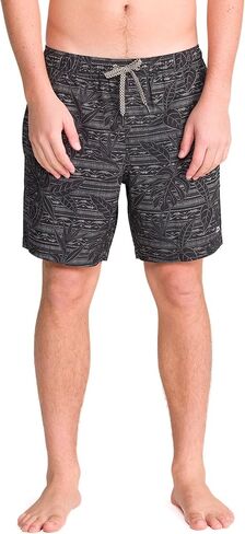 Dakine Mens 7" Swim Trunks with Compression Liner – Elastic Waist Volley Board Shorts, 4-Way Stretch, UPF 50+ in Kuwait