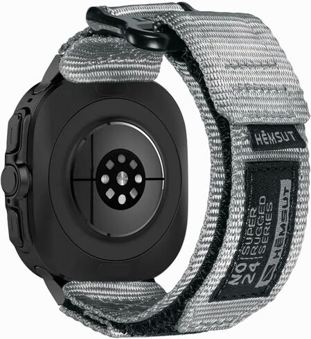 20mm Quick Release Watch Band Compatible with Amazfit Active 3/2, AMAZTIM C20/ C20 Pro, Kospet Tank M1/ M1 Pro Military Smart Watch,Hook and Loop Nylon Replacement Strap in Saudi Arabia