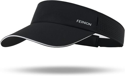 FEINION Women Lightweight Cooling Sports Sun Visor Girls Adjustable Stretchy Sunglass Slots Visors Hat for Travel Golf Tennis in Saudi Arabia