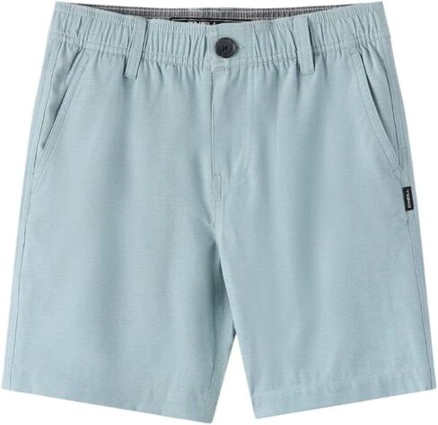 O'Neill Boys' Reserve Light Check Elastic Waist 16" Hybrid Shorts - Langoustino in Kuwait