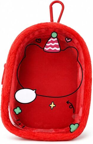 Kawaii Collectible Backpack Charm Pouch,1PCS,Cozy Clear Keeper, GIFT FOR FRIENDS (HUMBURDOG Cozy Clear Keeper) in Kuwait