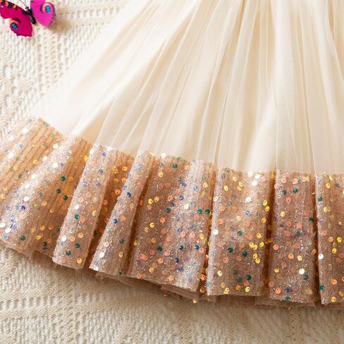 HNXDYY Toddler Girl A-line Princess Party Dress Tulle Formal Elegant Fancy Girls Dresses in Saudi Arabia