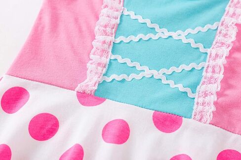 Bo Peep Costume for Children Bo Peep Dresses for Kids Birthday Polka Dot Bo Peep Costume in Kuwait
