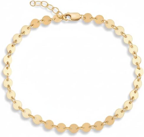 Made By Mary Poppy Bracelet – Minimalist Stackable Chain Bracelet | Delicate Everyday Jewelry for Women | Handmade Elegant Gift | Timeless Layering Bracelet Design in Saudi Arabia