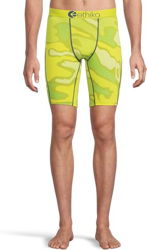 Ethika Men's Staple Boxer Brief, 4-Way Stretch with Signature Waistband, No Ride-Up Comfort - Flou Camo in Kuwait