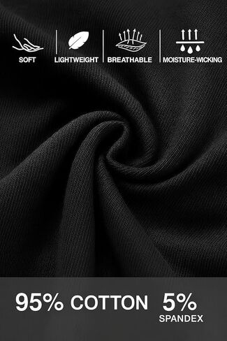 Aloura Elysium Mens Briefs Underwear, Breathable Cotton Underwear for Men, Tagless Comfort Pouch, Black in Kuwait