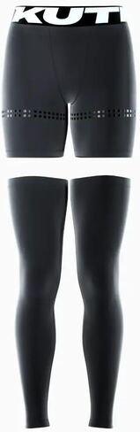 KUTFTBL Football Compression Shorts with Detachable Leg Sleeves, Customizable Athletic Compression, Ergonomic Design in Kuwait