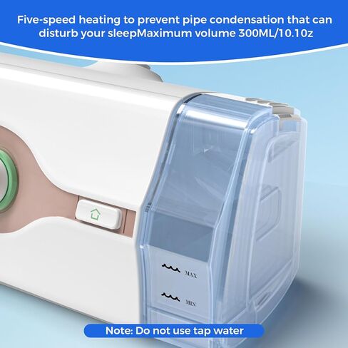 CPAP System Continuous Positive Airway Pressure System - Portable Auto Continuous Positive Airway Pressure Machine with Humidifier for Sleep Apnea,Ues for Home and Travel in Saudi Arabia