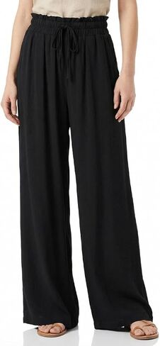 Zylioo Linen Pants for Tall Women 6Ft Height, Smocked Waist Straight Leg Relaxed Vacation Trousers in Kuwait