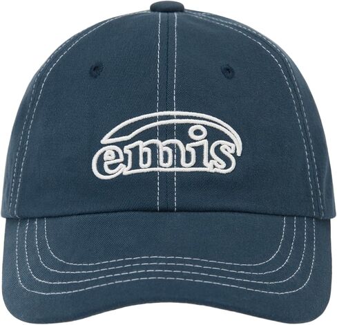 White Stitch Baseball Cap Logo Adjustable Unisex Casual Streetwear Hat in Saudi Arabia