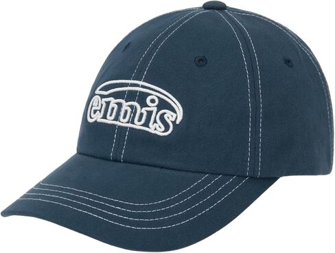 White Stitch Baseball Cap Logo Adjustable Unisex Casual Streetwear Hat in Saudi Arabia