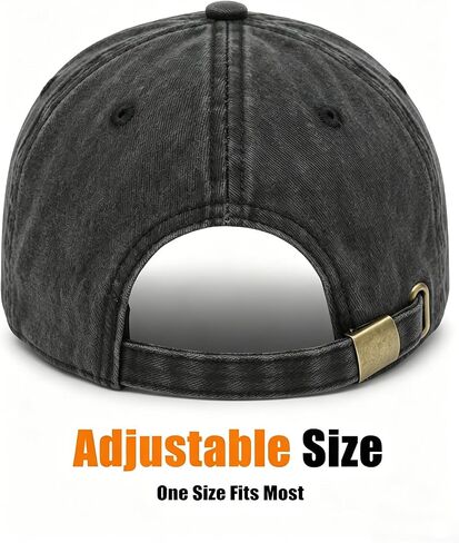 80th Birthday Gifts for Men Women, Embroidered Washed Cotton Hat Adjustable, 80 Year Old Birthday Gifts for Men Women Black in Saudi Arabia