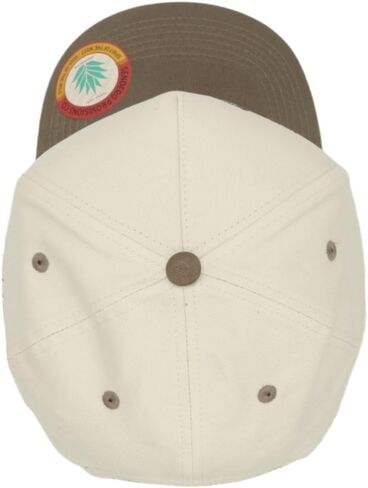 Sendero Provisions Co. Jackawope Adjustable Snapback Hat with Embroidered Front & Braided Rope (Cream/Brown) - One Size in Kuwait