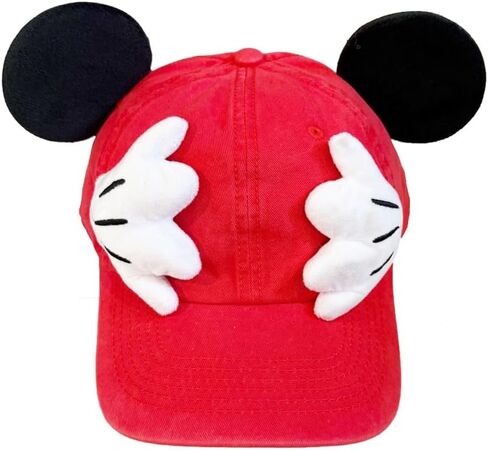 Mouse Baseball Cap Adjustable Sliding Teens Adults Mickey Cartoon Hat Cute Minnie in Saudi Arabia