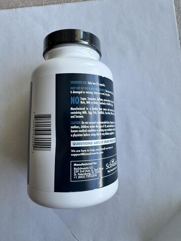 Bioschwartz Sea Moss Black Seed Oil Ashwagandha Ginger Complement With Berberine HCI Burdock Bladderwrack Resveratrol Elderberry Manuka Honey Apple Cider Cider ACV - 120 Sea Moss Capsules in Kuwait