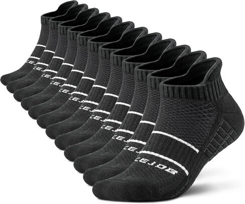 Ankle Socks For Men Size 9-13,Cotton low cut Socks,Compression Athletic Sport for Running Hiking Cycling With Heel Tab in Kuwait