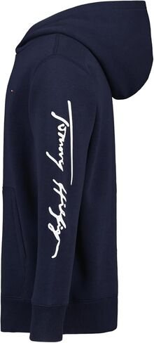 Tommy Hilfiger Boys' Long Sleeve Fleece Pullover Hoodie in Kuwait