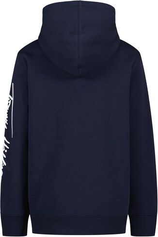 Tommy Hilfiger Boys' Long Sleeve Fleece Pullover Hoodie in Kuwait
