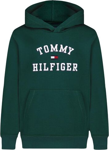 Tommy Hilfiger Boys' Long Sleeve Fleece Pullover Hoodie in Kuwait