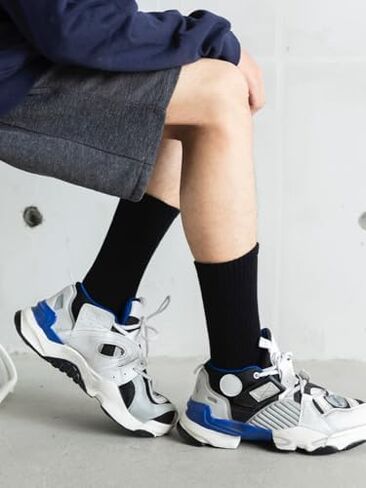 5 Pairs Mens Black Crew Socks Cotton Blend, Size 9-11 Long Boot Socks, Breathable Cushioned Reinforced Heel Toe for Running Basketball Everyday Casual Wear Bulk Set in Kuwait