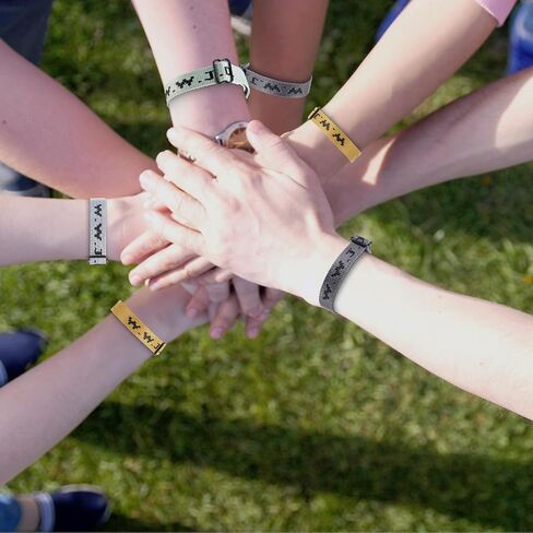 Liliaafar 12/30 Pcs WWJD Bracelets Pack Christian Gifts Adjustable Wristbands What Would Jesus Do Bracelet for Church in Kuwait