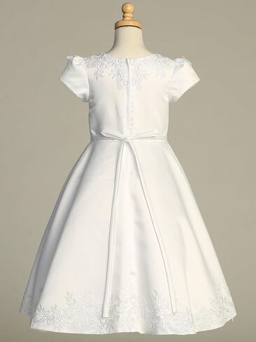 First Communion Dress with Sleeves - First Communion Dress for Girls - Vestidos de Primera Comunión Niña in Kuwait