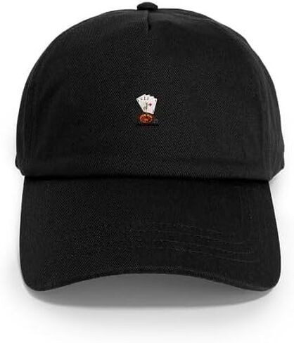 بطاقات كازينو Cafepress ، الروليت ، النرد ، مع Lady Luck Cap Capable Capeball Cap in Kuwait